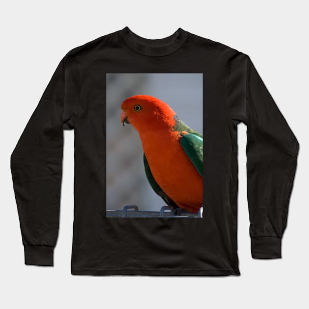 King Parrot #1 Long Sleeve T-Shirt by DeborahMcGrath